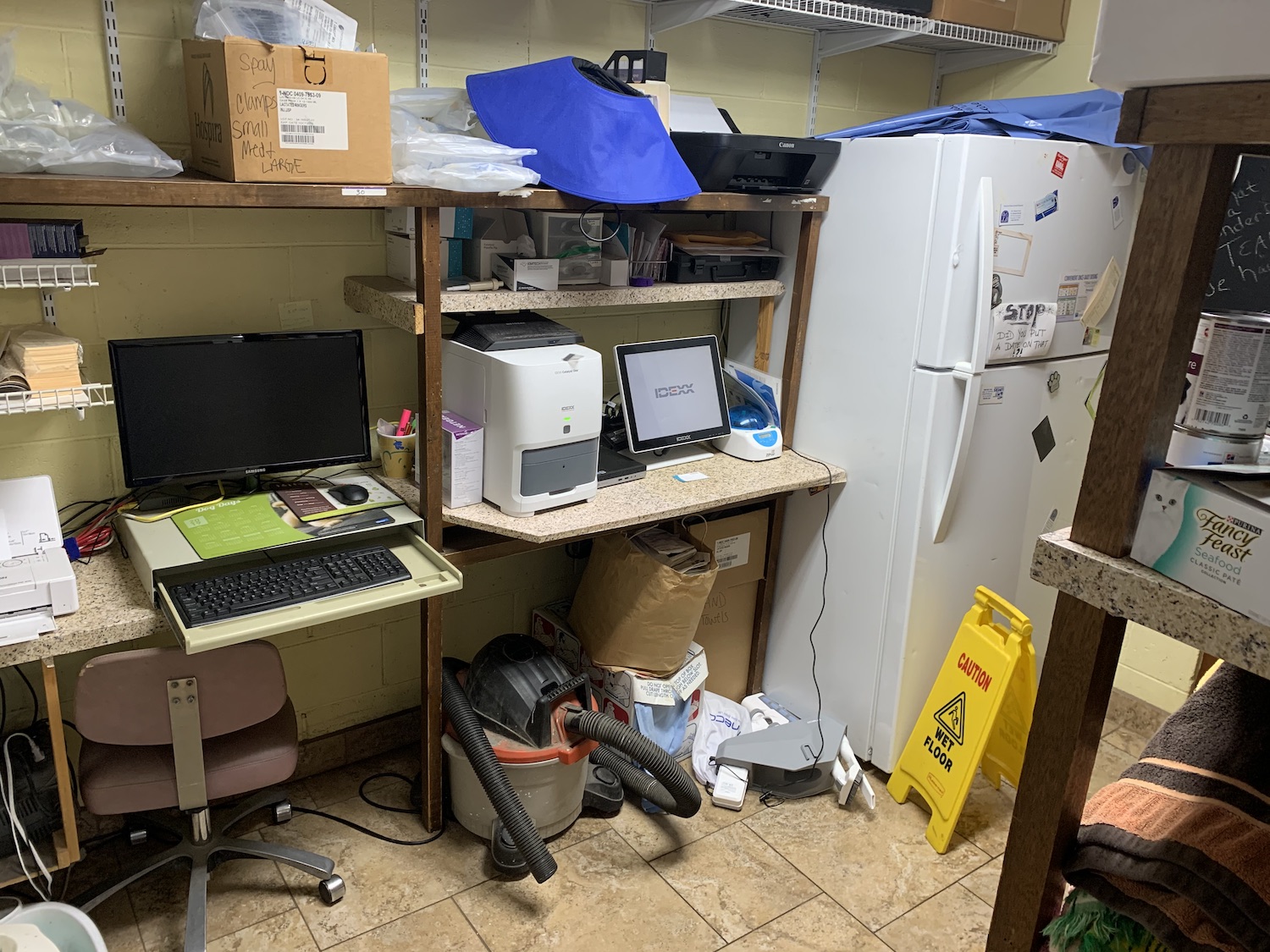 Before Lab Area